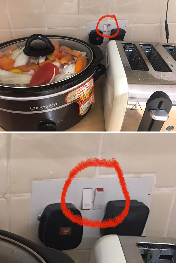 Me olvidé de decirle a mi esposa que había cambiado los interruptores. Adivina quién no tiene la cena lista ahora