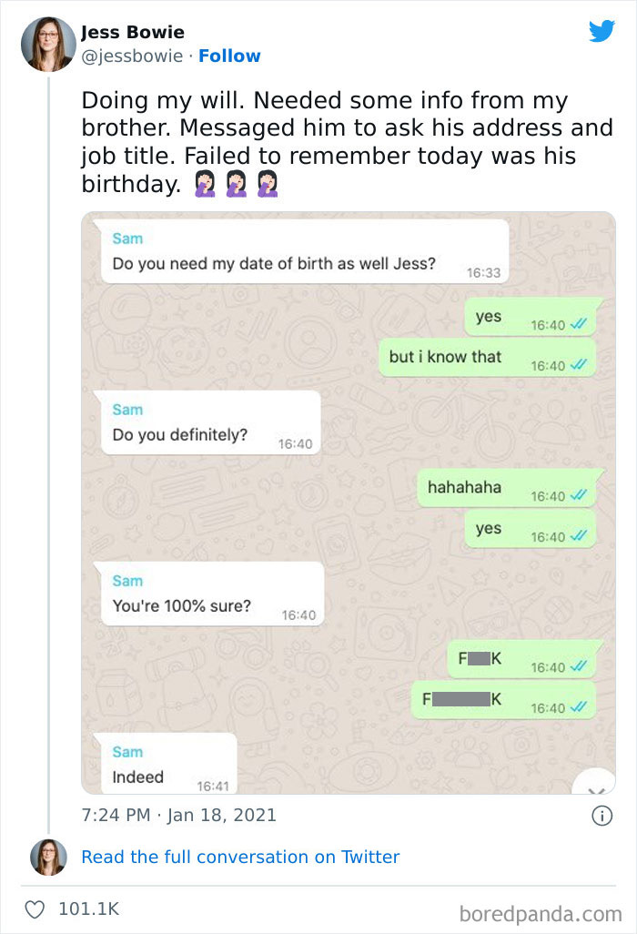 Forgetting A Special Day