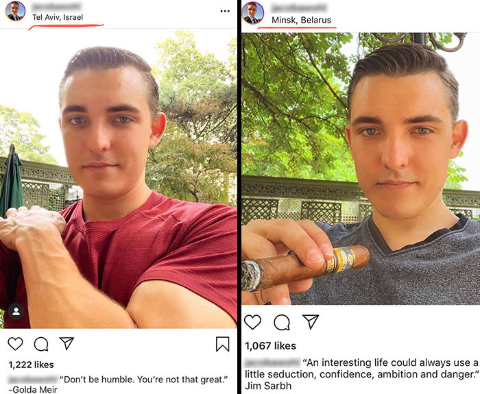 Pretending To Travel The World But Forgetting To Pose In Front Of A Different Fence