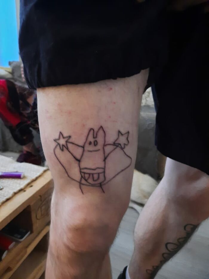 A Little Batman My Daughter Drew, Because Everybody Needs A Little Super Hero