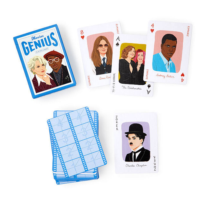 Movie Genius Playing Cards