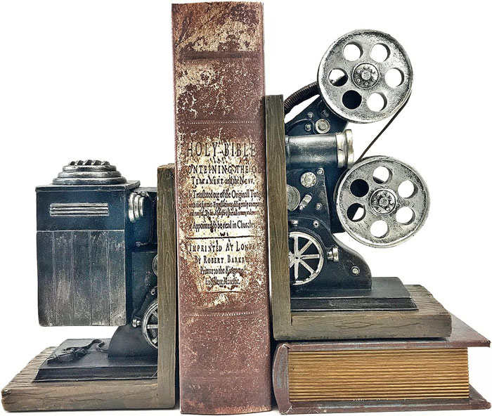 Vintage Camera Bookends