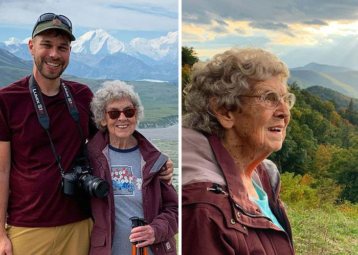 Grandson Takes Grandma To See The Mountains, It Turns Into An Adventure To Visit Every US National Park Together