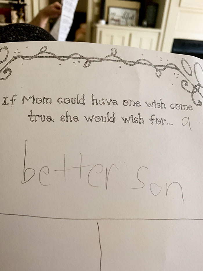 Wrote This In 1st Grade, Didn’t Realize How Smart I Was