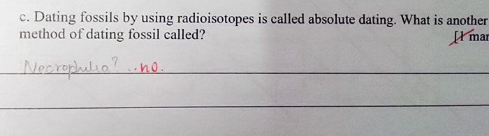 Not Knowing The Answer On A Science Test
