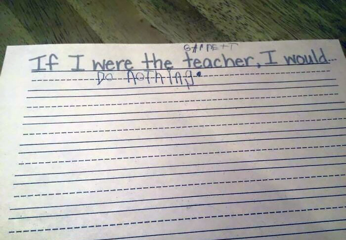 First Graders Get It