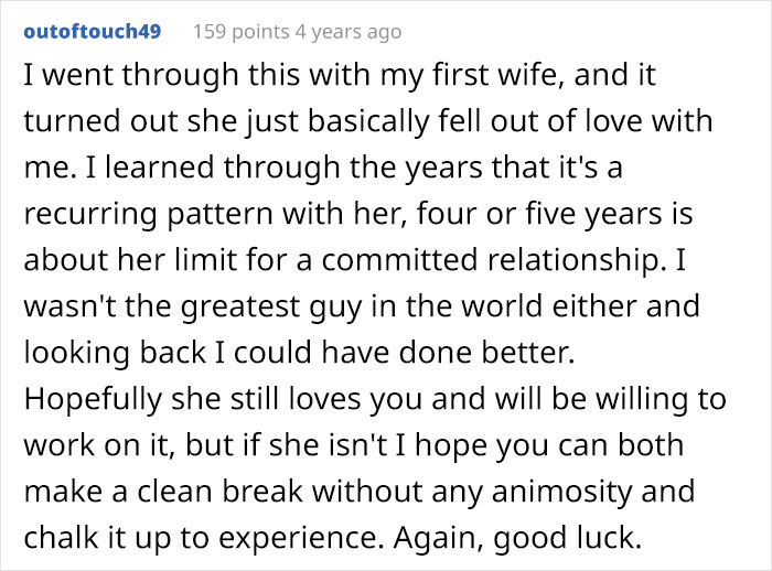 "Wife Will Not Put Out. At All": Husband Wonders If He's A Jerk For Telling Wife He'll 'Get Some' Elsewhere