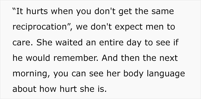 Woman Calls Out Commenters Who Believe Wives Should Remind Husbands About Upcoming Occasions