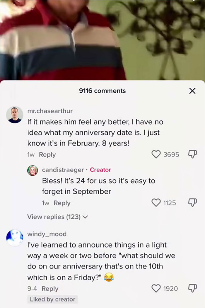 Woman Calls Out Commenters Who Believe Wives Should Remind Husbands About Upcoming Occasions