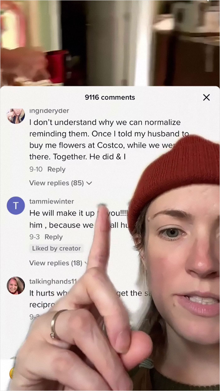 Woman Calls Out Commenters Who Believe Wives Should Remind Husbands About Upcoming Occasions