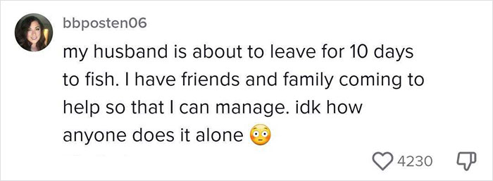 Woman Explodes On Husband For Going On A 10-Day Hunting Trip And Leaving Her Alone With The Kids, And It Starts An Important Discussion