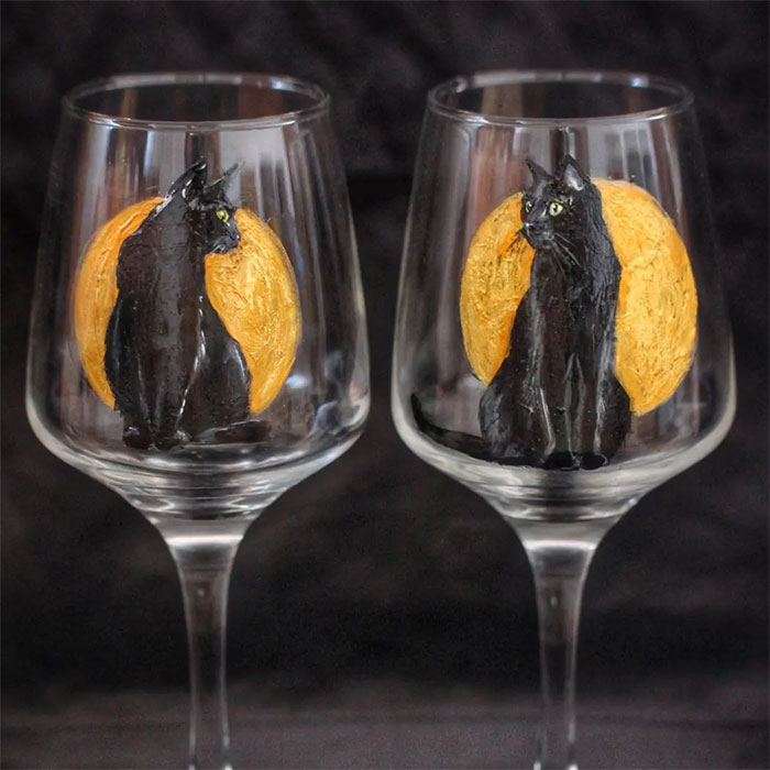 I Use Various Glassware For Painting Hyperrealistic Animals And Here Are 20 Photos Of Them (New Pics)