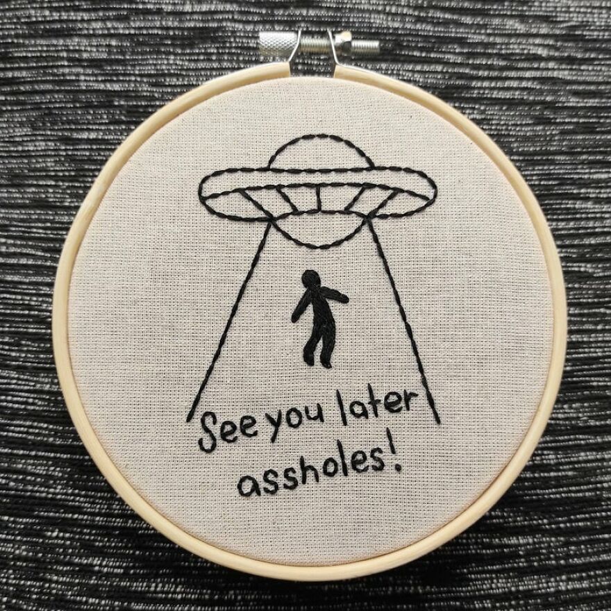 Here Are The 14 Naughtiest Embroideries we've Ever Made Here Are The 14 Naughtiest Embroideries we've Ever Made