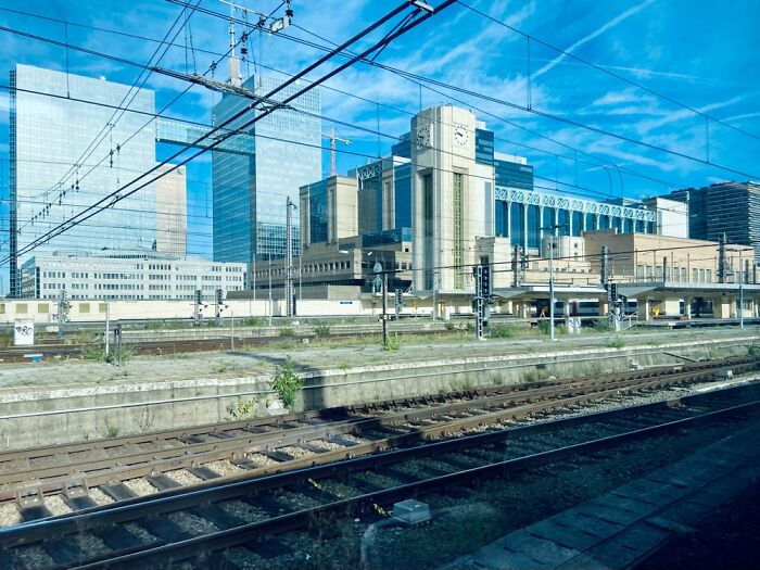 Train Station In Brussels Taken This Morning