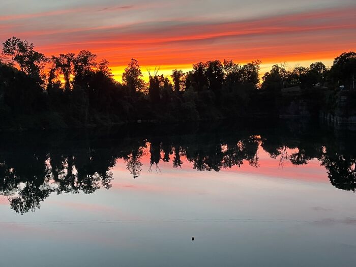 Sun Set In Ct Summer