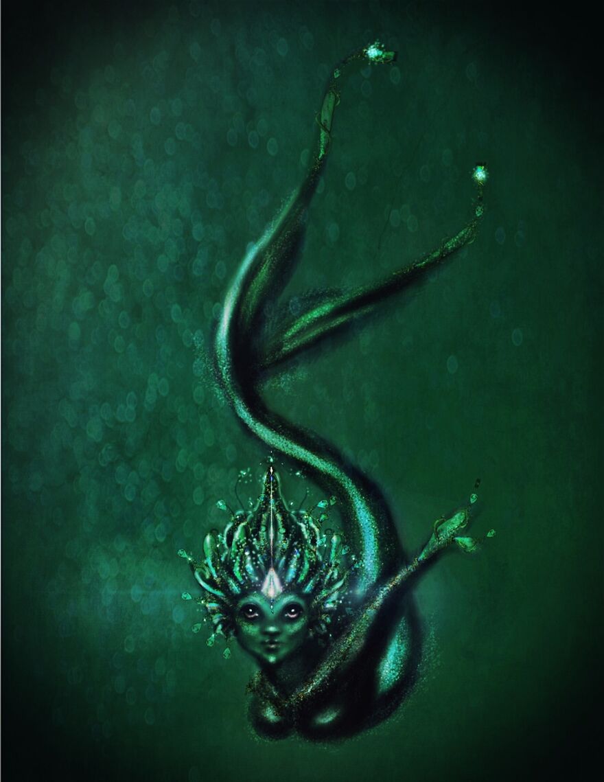 Mermaid From Our New Rpg Blackwater Manor