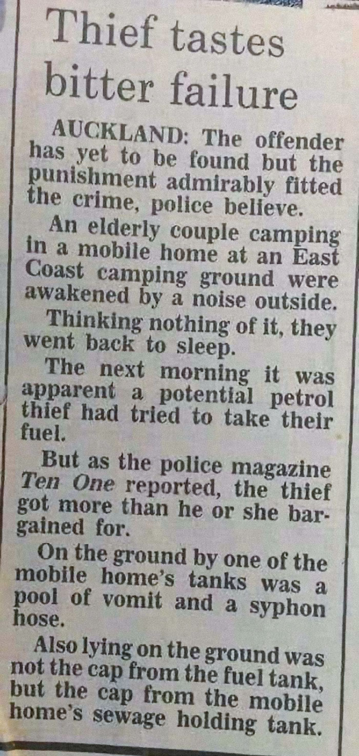 There Was An Attempt To Steal Petrol