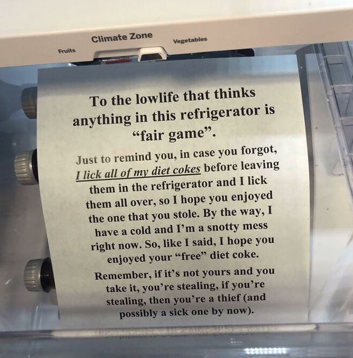 Found In The Community Fridge. Probably Not The Best Time To Engage In Biological Warfare At Work