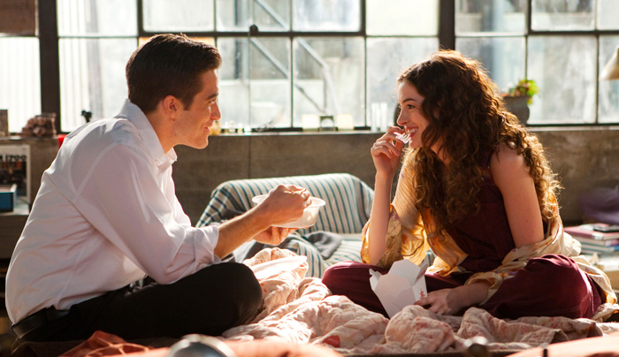 Jamie and Maggie eating