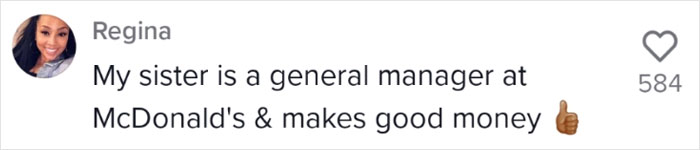 "I Enjoy Making Six Figures": Job-Shamer Gets A Reality Check From This McDonald's Manager