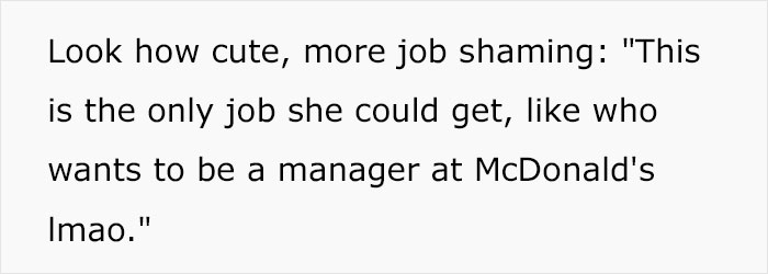 "I Enjoy Making Six Figures": Job-Shamer Gets A Reality Check From This McDonald's Manager