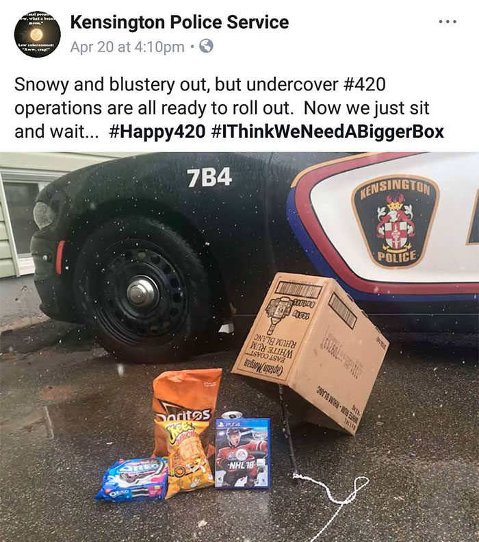 The Police In Prince Edward Island Were On The Lookout Yesterday