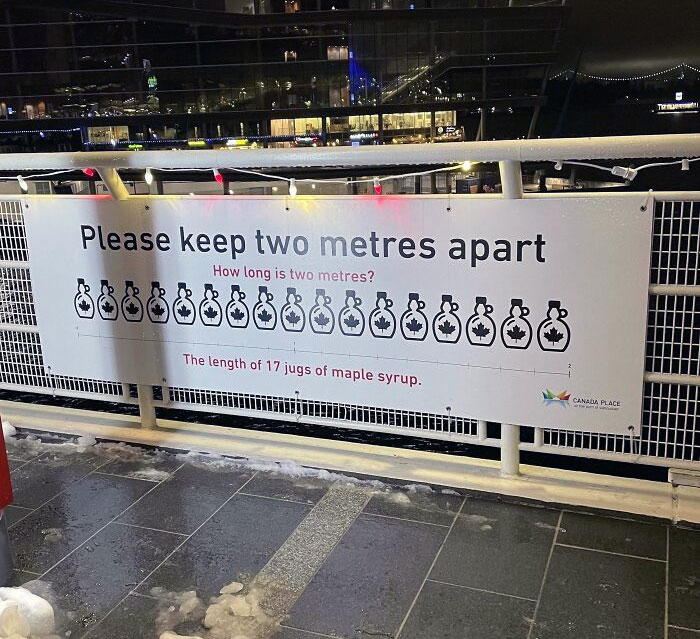 This Is How We Measure 2 Metres Apart In Canada