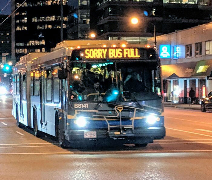 In Canada, The Transit Apologizes For Being Full