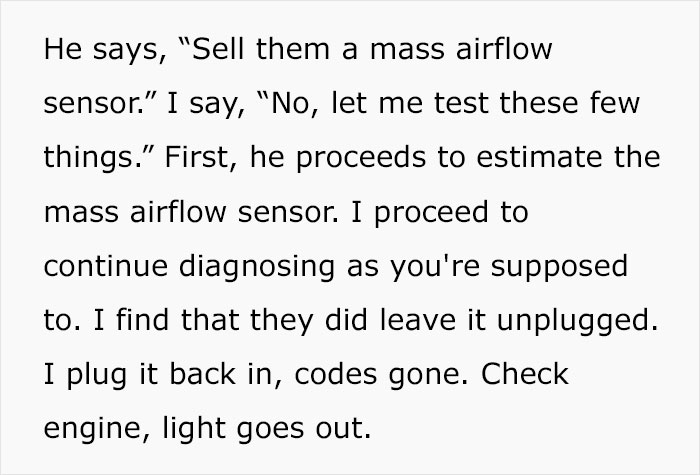 Auto Repair Shop Mechanic Shares How He Lasted Just 4 Hours At A New Job Because Of How Unethical The Manager's Business Practices Were