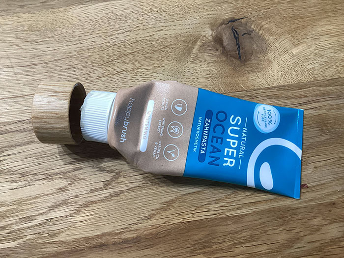 They Put A Wooden Lid On The Plastic One To Make It Seem More Eco Friendly