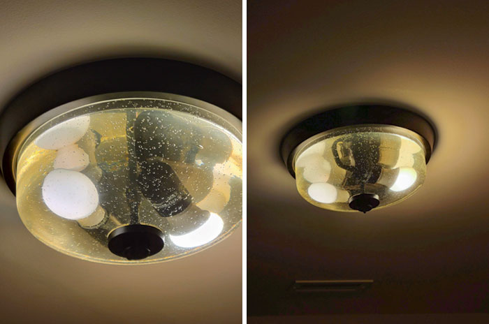 Woke Up This Morning To My Light Full Of Water. Our Apartment Is Brand New