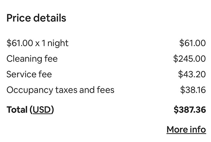 “Stay Here For $61”