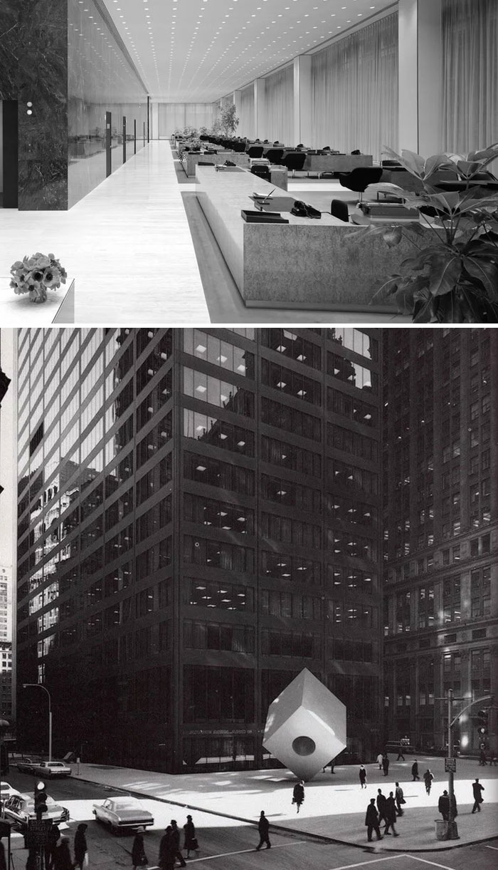 140 Broadway, New York City, By Gordon Bunshaft And Davis Allen Of Skidmore Owings And Merrill (1967)