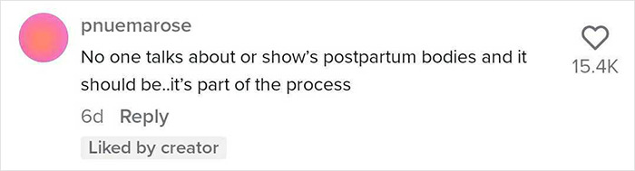 TikTok Mom Exposes Her Postpartum Journey To Combat Unrealistic Depictions Of Post-Pregnancy Bodies