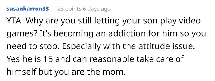 Mom Has Enough Of Her Son Forgetting To Shower And Just Stops Reminding Him, Asks If She Was A Jerk After He Got Humiliated
