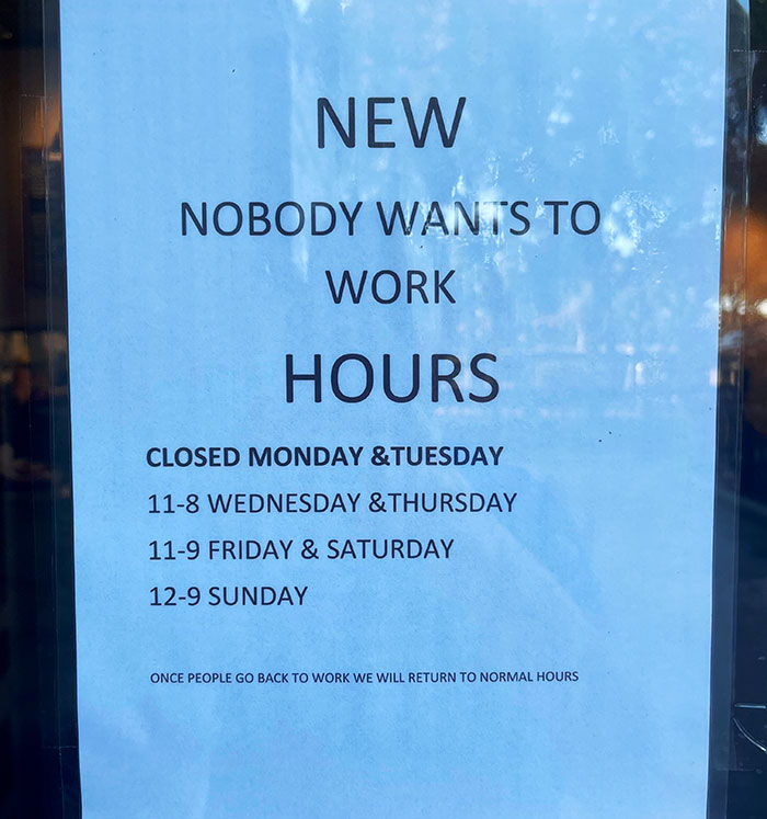 Sign At My Local Burger Joint