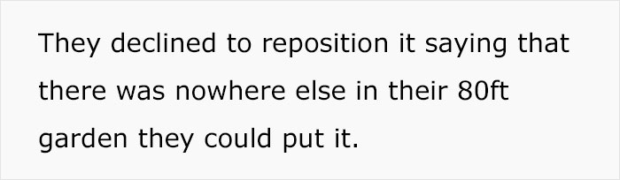 Person Asks The Internet What They Can Do After Their Neighbor Refused To Move Their Trampoline As It Impacts Their Happiness