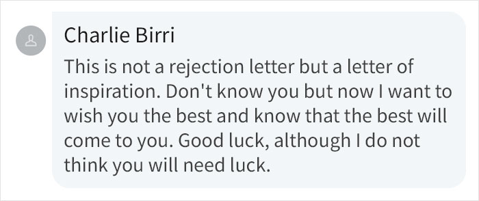 Woman Shares &ldquo;Kind, Encouraging And Carefully Worded&rdquo; Rejection Letter From An Employer
