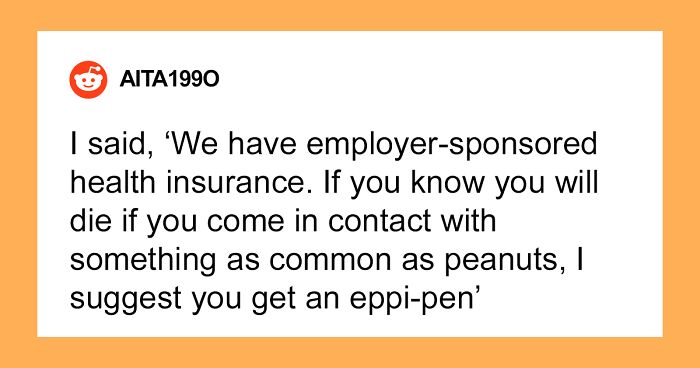 “Am I The Jerk For ‘Not Respecting’ My Coworker’s Peanut Allergy?”