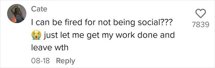 Company Threatens To Fire Employee If She Continues To Ignore Team Gatherings After Work, Sparks Debate On Work Culture