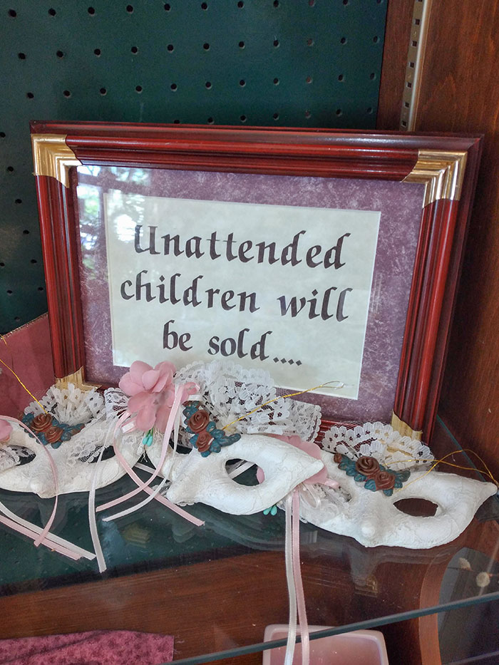 Was At The Flower Shop With My Son Today And Saw This Sign. Let's Just Say He Didn't Leave My Side