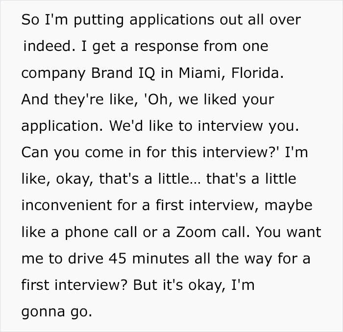 ‘I’ve Never Been So Disrespected In My Life’: Woman Shares Her Most Terrible Job Interview Experience That Was Full Of Red Flags ‘I’ve Never Been So Disrespected In My Life’: Woman Shares Her Most Terrible Job Interview Experience That Was Full Of Red Flags