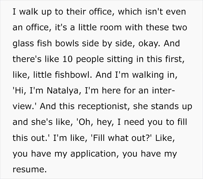 ‘I’ve Never Been So Disrespected In My Life’: Woman Shares Her Most Terrible Job Interview Experience That Was Full Of Red Flags ‘I’ve Never Been So Disrespected In My Life’: Woman Shares Her Most Terrible Job Interview Experience That Was Full Of Red Flags