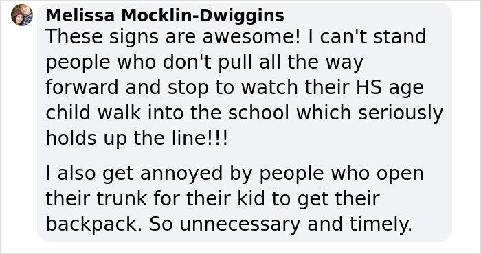 7 Funny Drop-Off Lane Signs Put Up By This Elementary School Are Cracking Parents Up