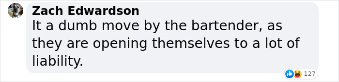 Bartender Shares How She Deals With Unpaying Customers, And The Internet Is Congratulating Her On Her Good Problem-Solving Skills