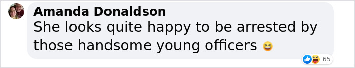 Law-Abiding Woman Has Wish Of Being Arrested Come True On Her 100th Birthday, And The Internet Is In Stitches