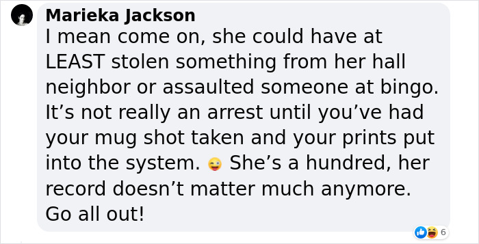 Law-Abiding Woman Has Wish Of Being Arrested Come True On Her 100th Birthday, And The Internet Is In Stitches