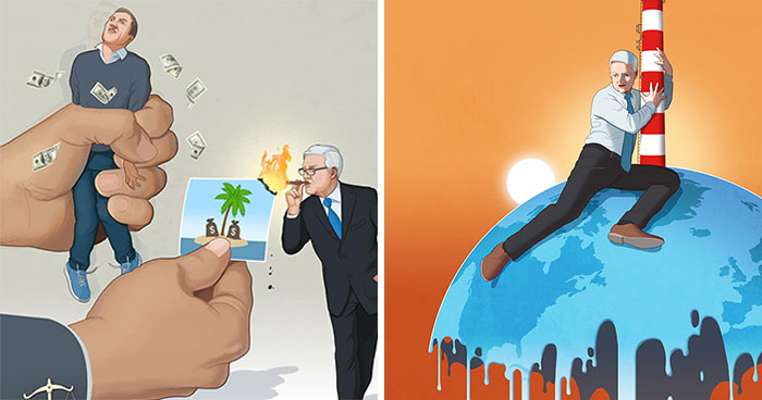 I Illustrate The Problems Of Modern Society, And Here Are My Newest 30 Works