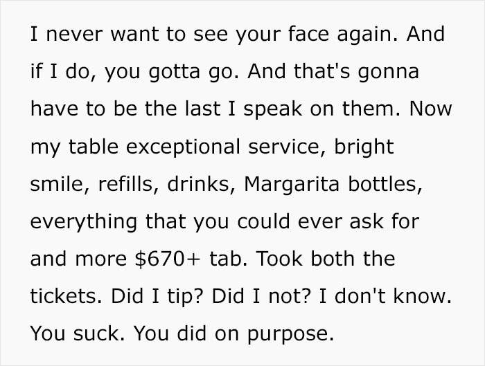 &ldquo;This Is Why I Don&rsquo;t Pick Up Shifts&rdquo;: Server Rants About Entitled Customers Who Stay Over An Hour Past Closing Time