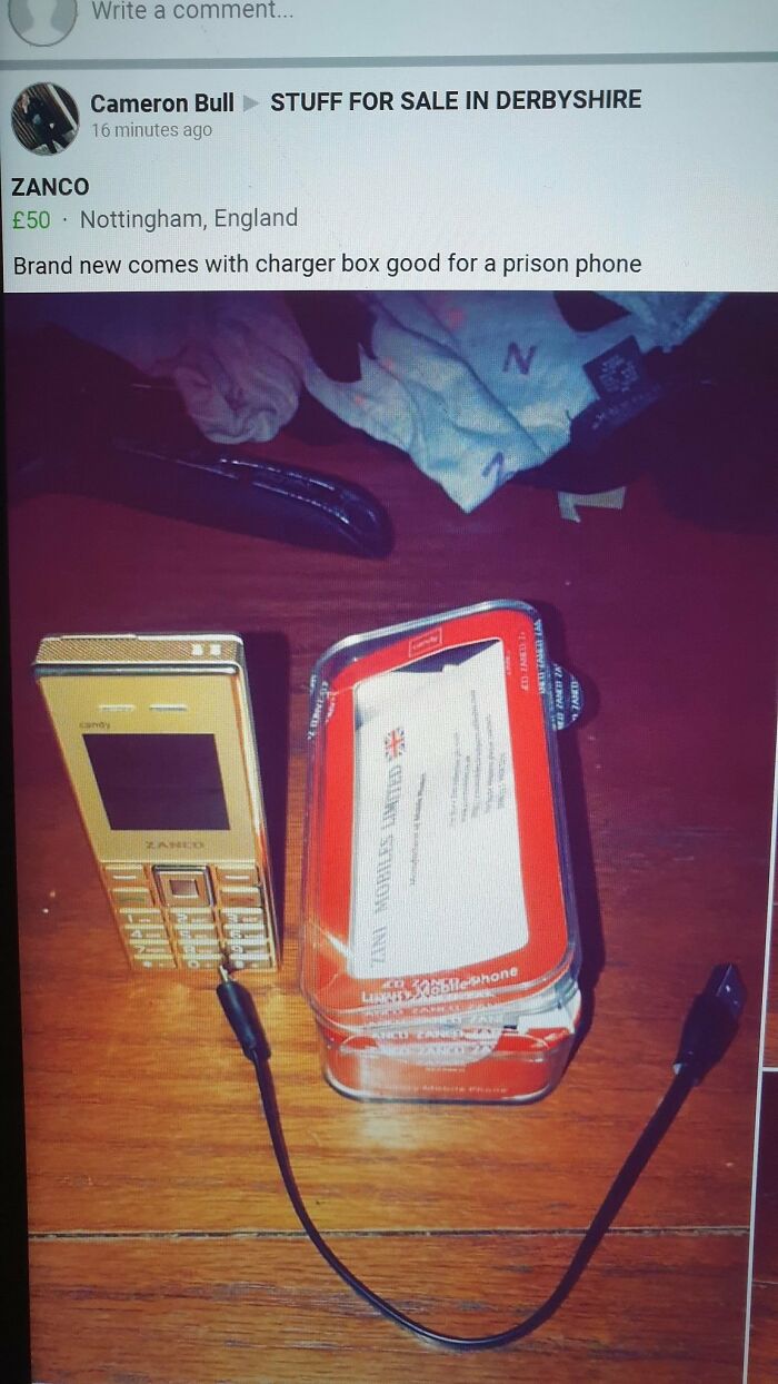 “Good For A Prison Phone”